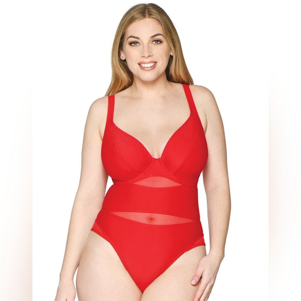 Curvy Kate Sheer Swimsuit
